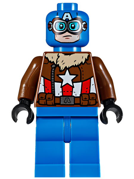 Минифигурка Lego Pilot Captain America sh374